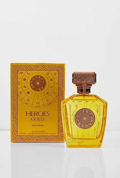 Mens Heroes Gold Cologne