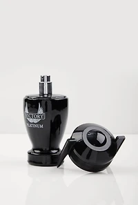 Womens Mens Victory Platinum Cologne, Black
