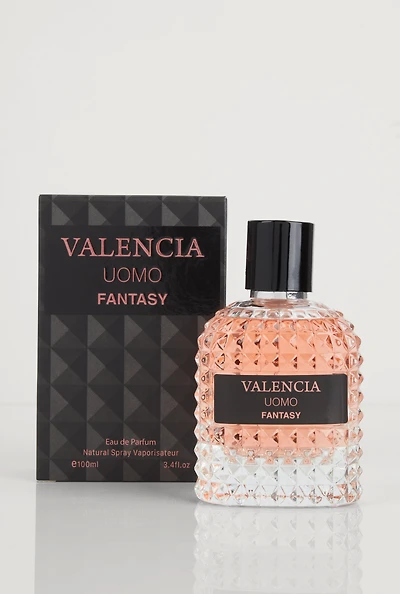 Womens Mens Valencia Uomo Fantasy Cologne, Black
