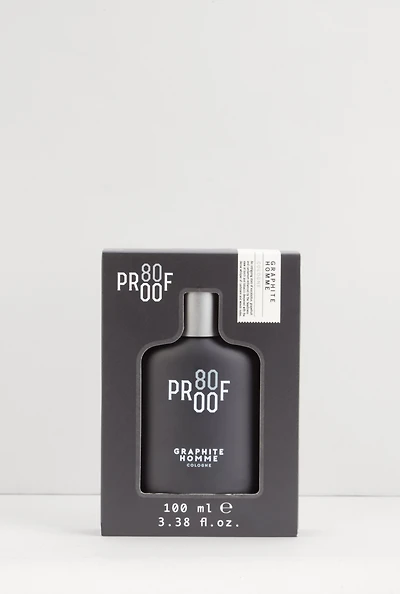 Mens 80 Proof Graphite Cologne