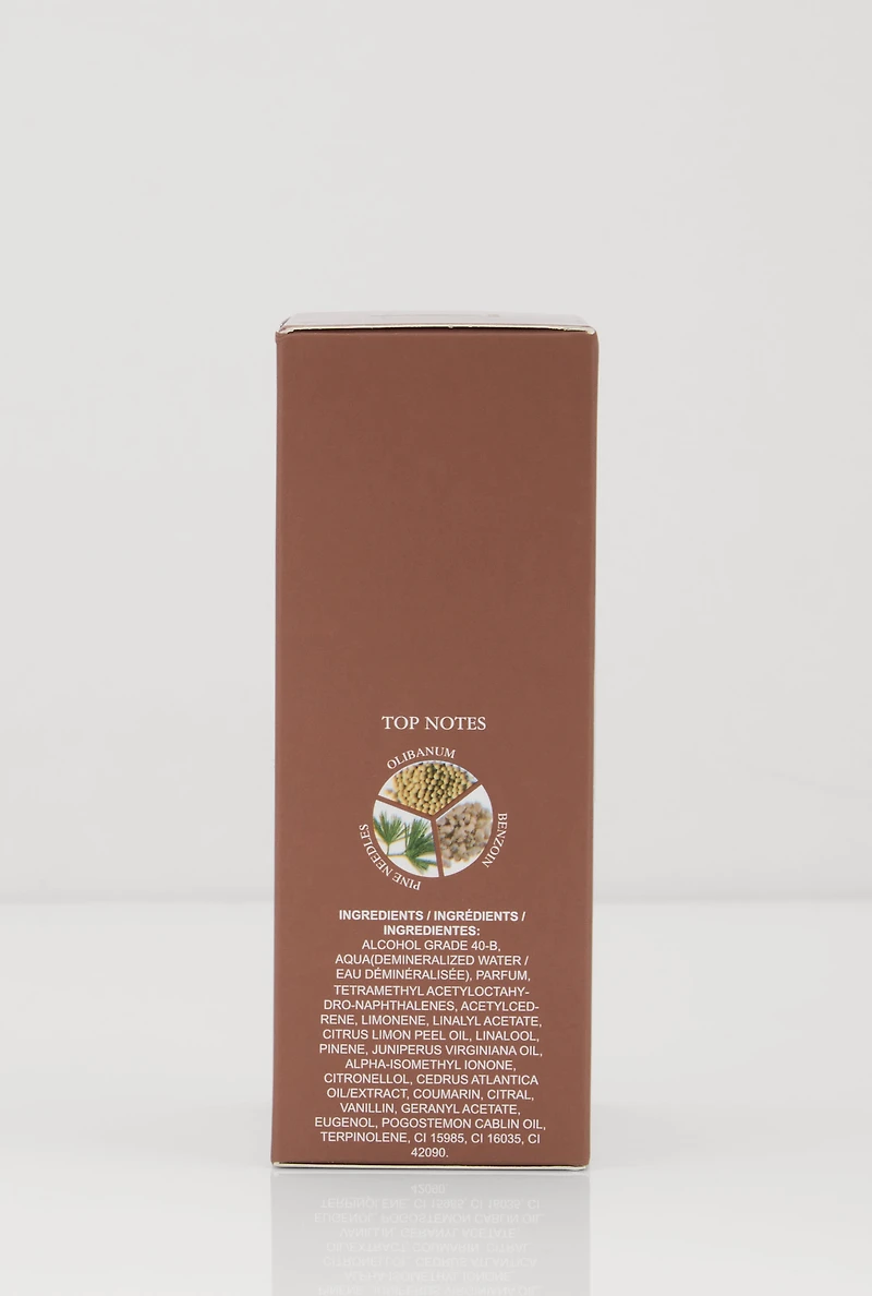 Womens Mens Brave Cologne, Brown