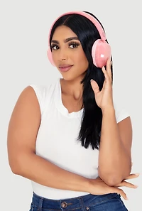 Bluetooth Over The Ear Wireless Headphones, Pink