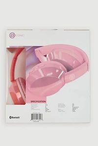 Bluetooth Over The Ear Wireless Headphones, Pink