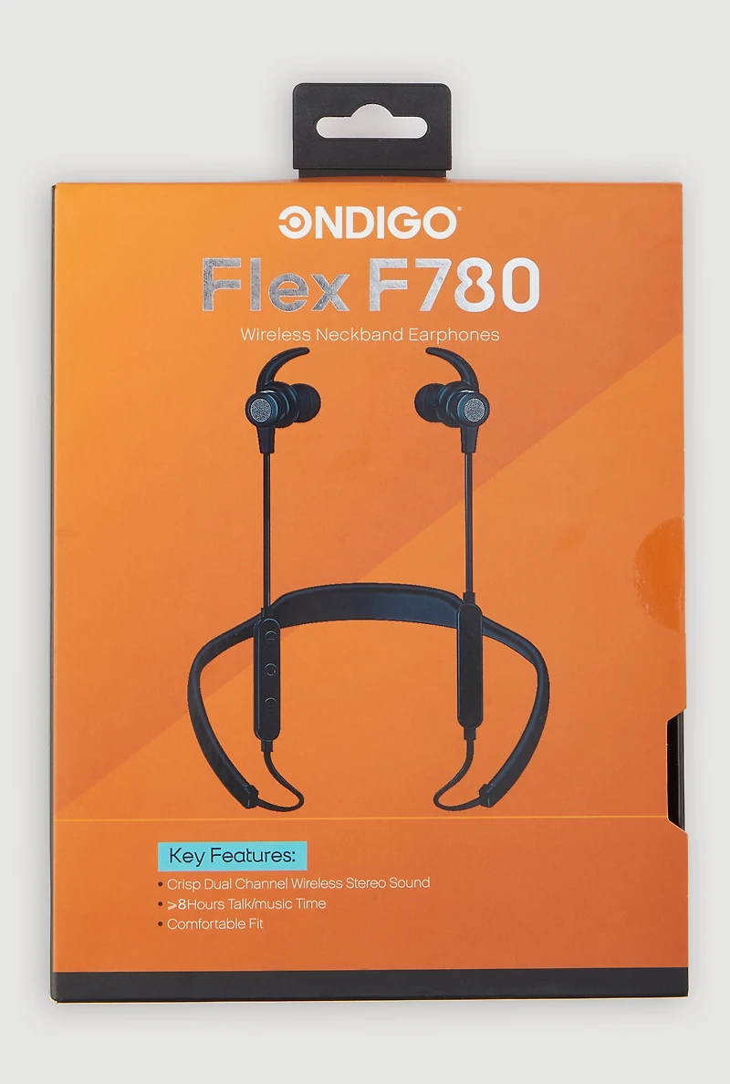 Wireless Neckband Earphones, Black