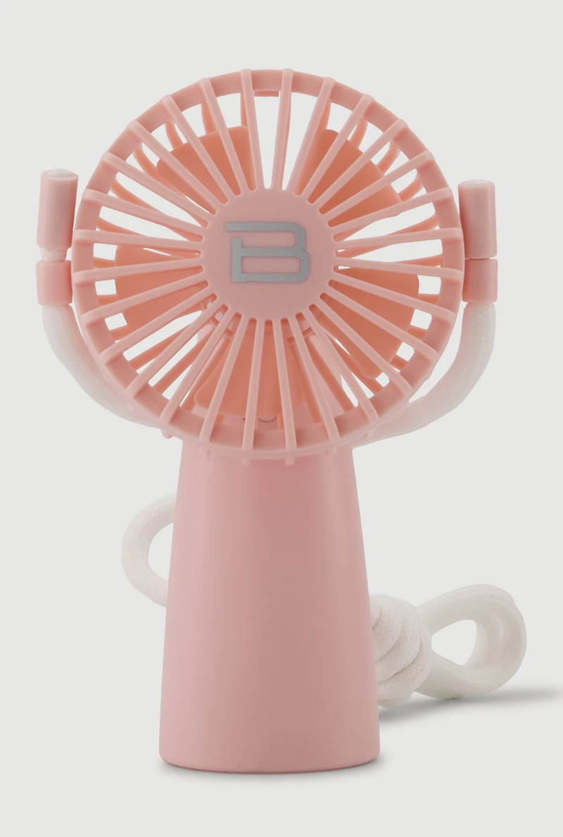 Portable Handheld Fan with Adjustable Neck Strap