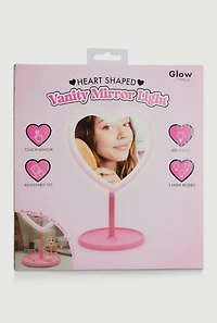 Heart Shaped Vanity Mirror Light