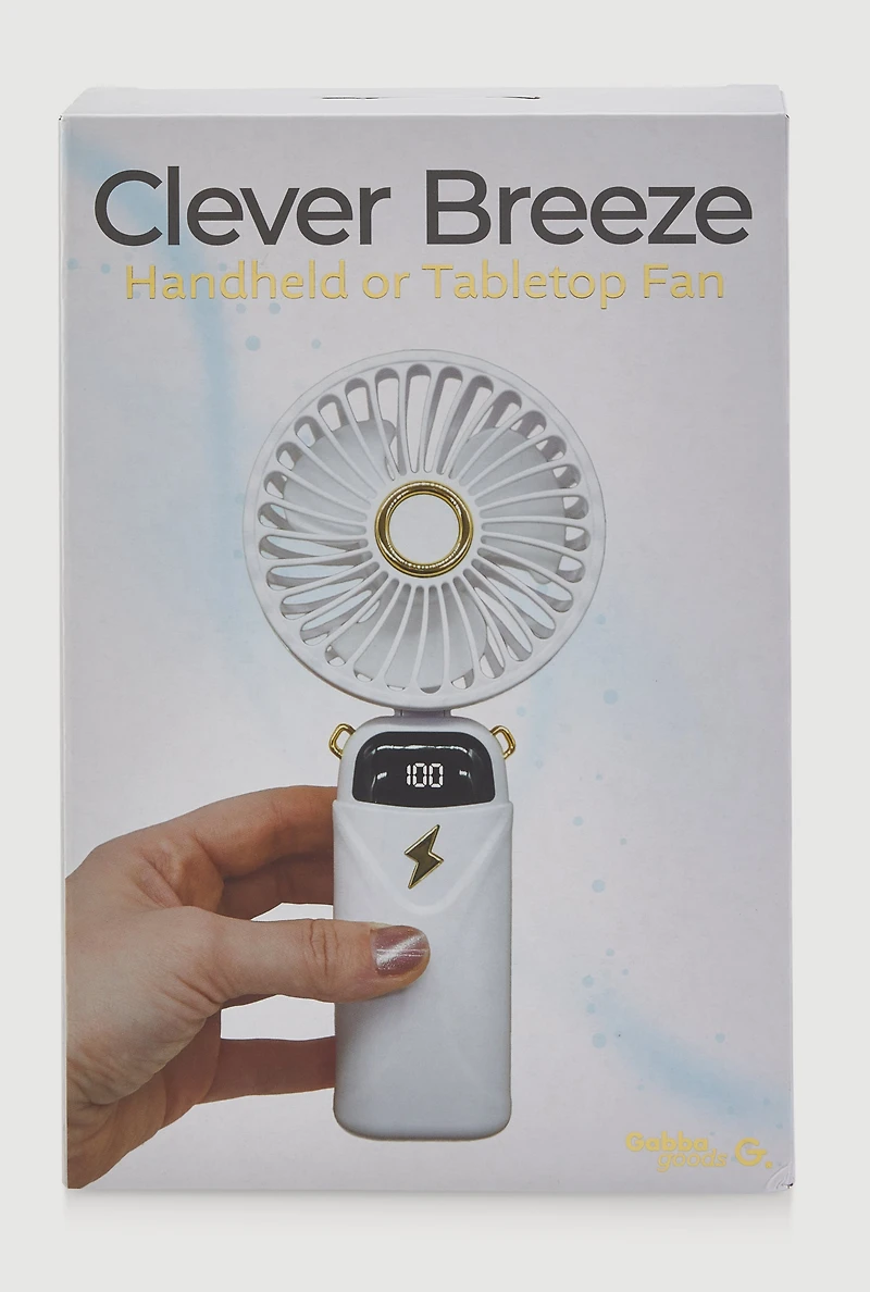 Convertible Handheld Tabletop Fan