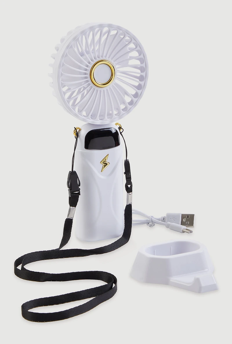 Convertible Handheld Tabletop Fan