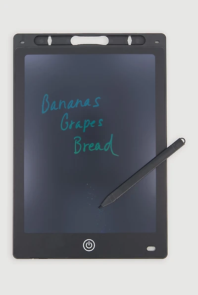 Magnetic LCD Writing Tablet and Stylus