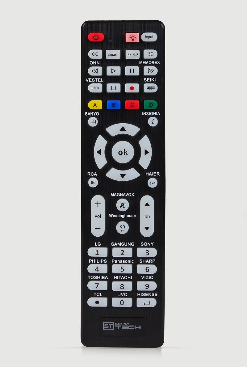 Universal Remote, Black