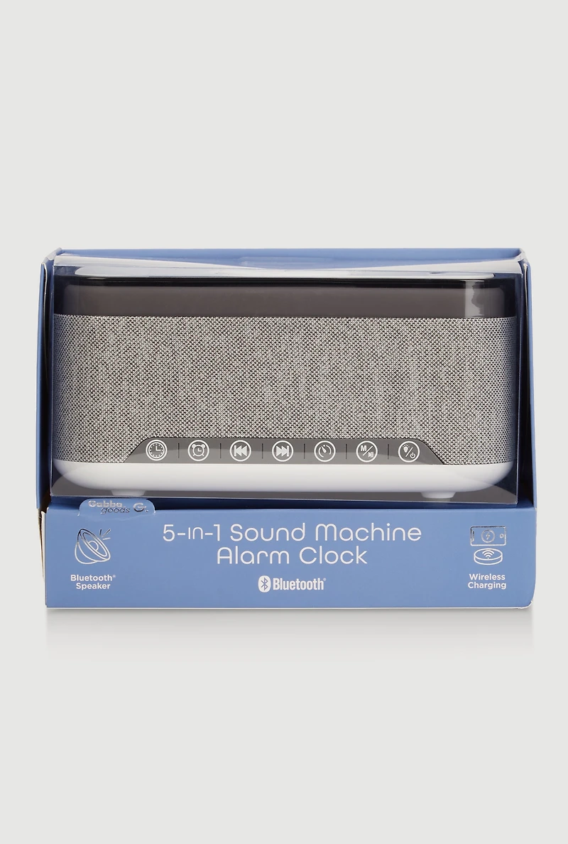 5 In 1 Sound Machine Alarm Clock