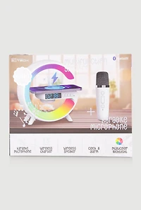 Multifunction Speaker and Karaoke Microphone