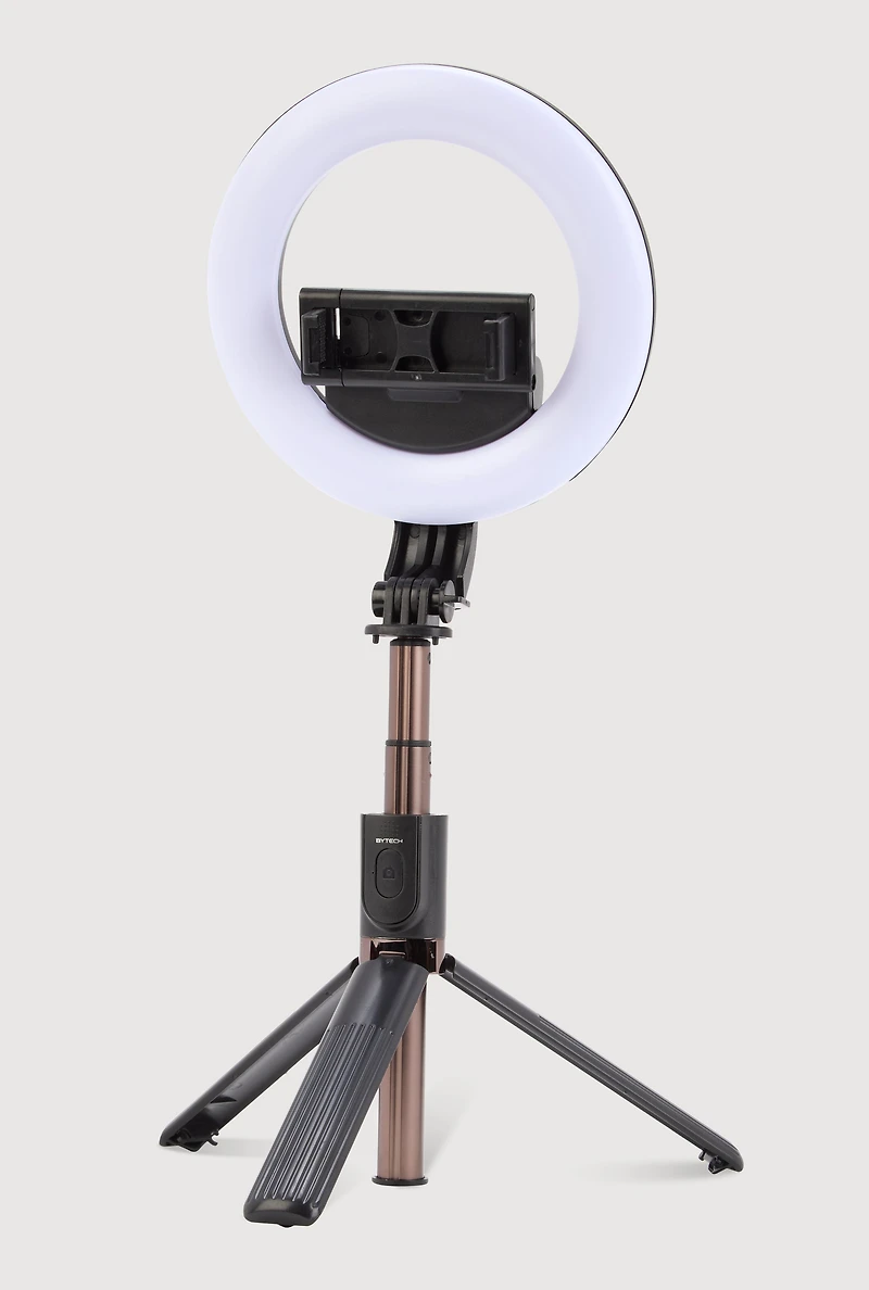 Vlog Selfie Ring Light, Black