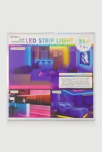 App Controlled LED Strip Light 25 FT, Multi