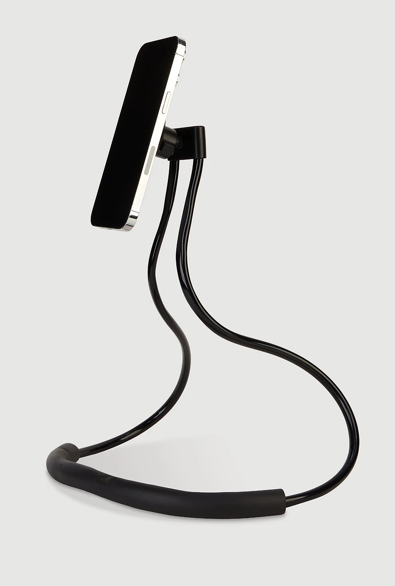 Magnetic Hands Free Neck Mount, Black