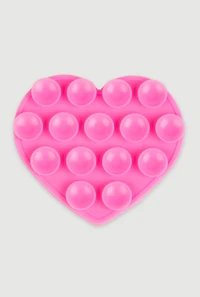 Heart Double Sided Suction Cup Detachable Mount