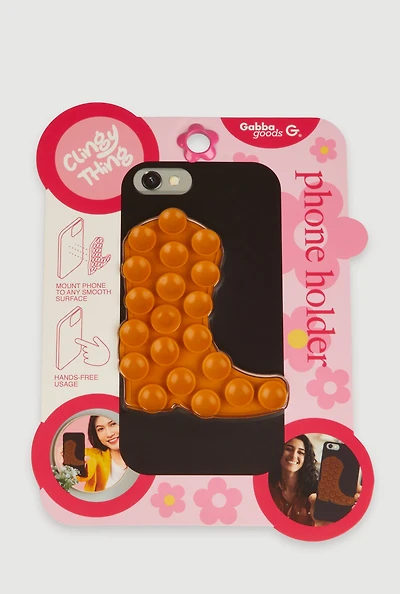 Cowboy Boot Double Sided Suction Cup Detachable Mount