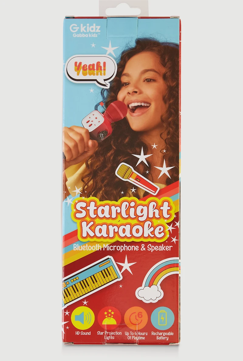 Starlight Karaoke Microphone and Speaker