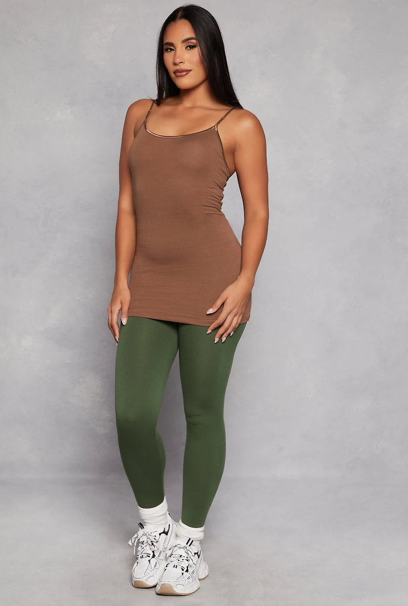 Scoop Neck Basic Cami