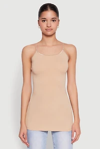 Womens Scoop Neck Basic Cami,