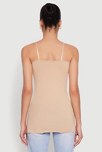 Womens Scoop Neck Basic Cami,