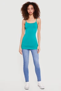 Scoop Neck Basic Cami
