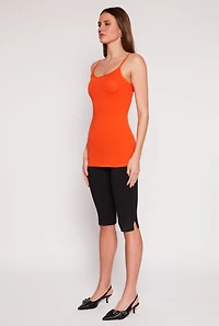 Womens Scoop Neck Basic Cami, S
