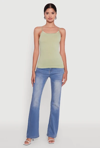 Womens Scoop Neck Cami,
