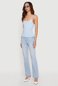Shelf Bra Scoop Neck Cami