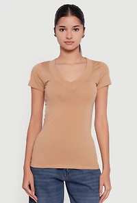 V-Neck Short Sleeve T-Shirt