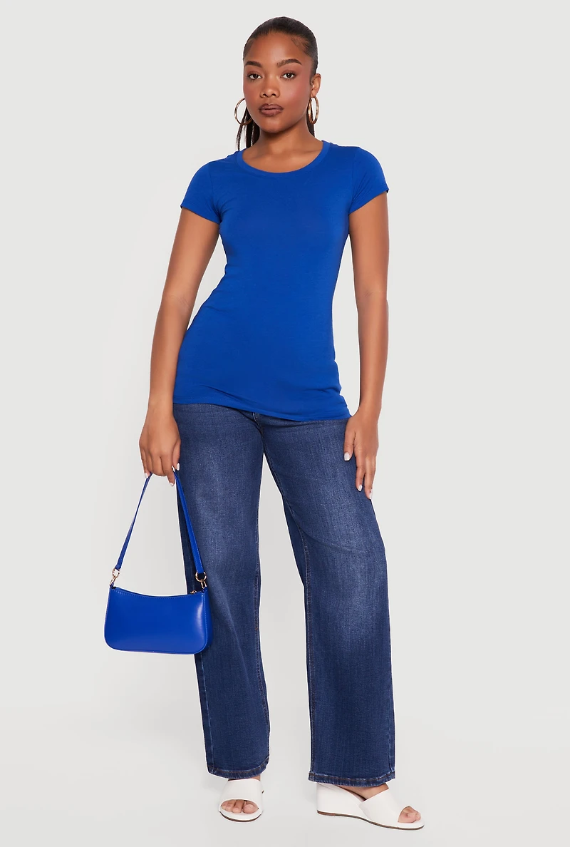 Short Sleeve Crew Neck T-Shirt