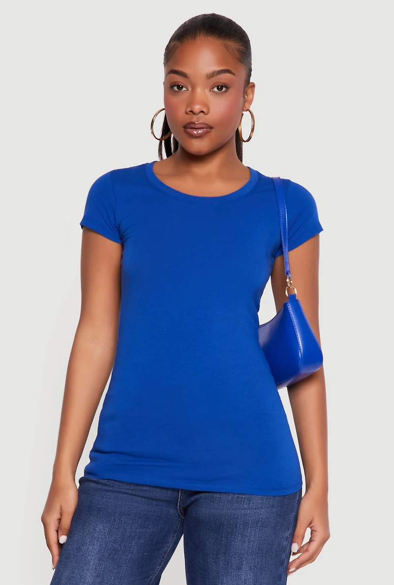 Short Sleeve Crew Neck T-Shirt