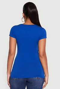 Short Sleeve Crew Neck T-Shirt