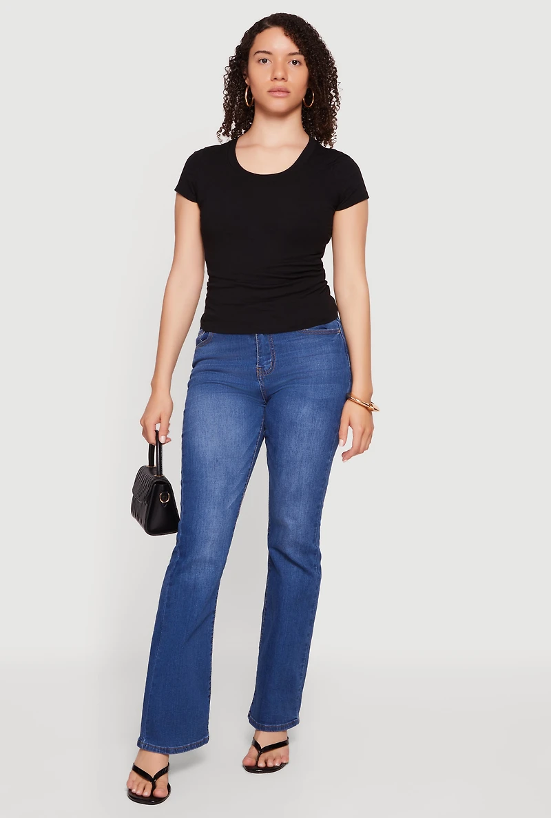 Basic Crew Neck Short Sleeve Tee