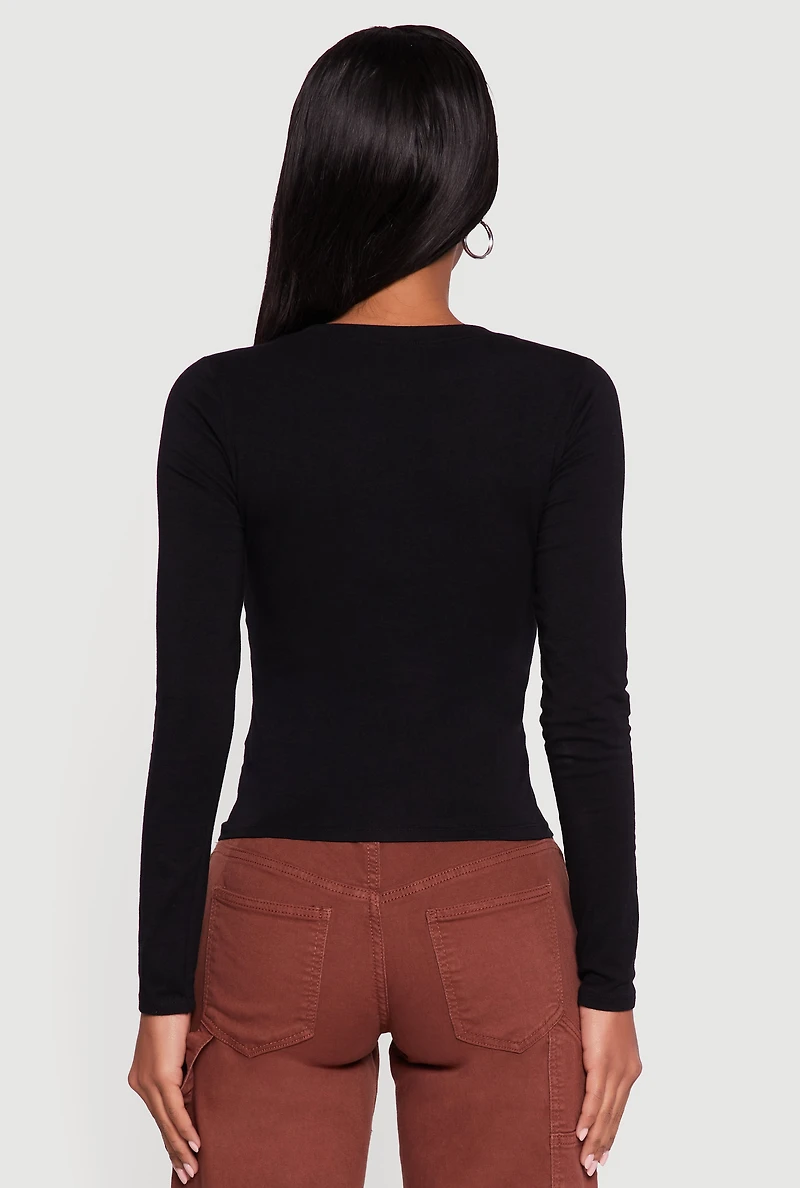 Long Sleeve Solid Tee