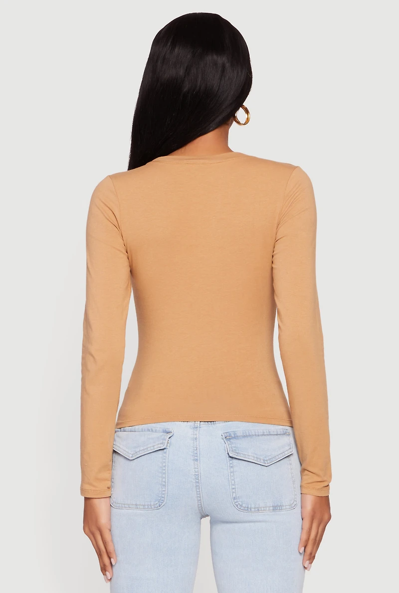 Long Sleeve Solid Tee