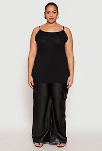 Womens Plus Scoop Neck Cami,