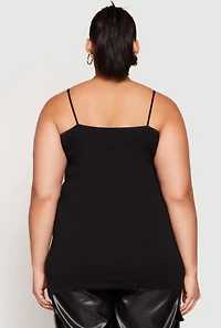 Womens Plus Scoop Neck Cami,