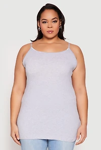 Womens Plus Scoop Neck Cami, 2X