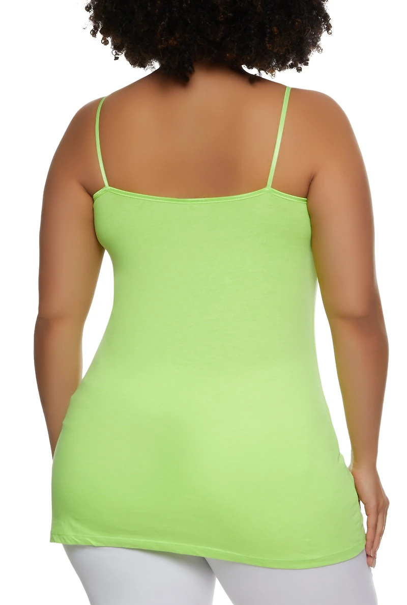 Womens Plus Scoop Neck Cami, 3X