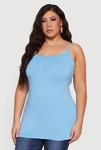 Plus Scoop Neck Cami