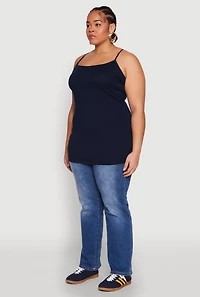 Womens Plus Scoop Neck Cami,