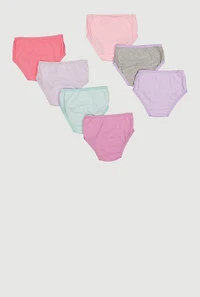 Toddler Girls Ballerina Graphic Days of The Week Panties 7 Pack