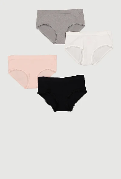 Girls Hipster Underwear 4 Pack