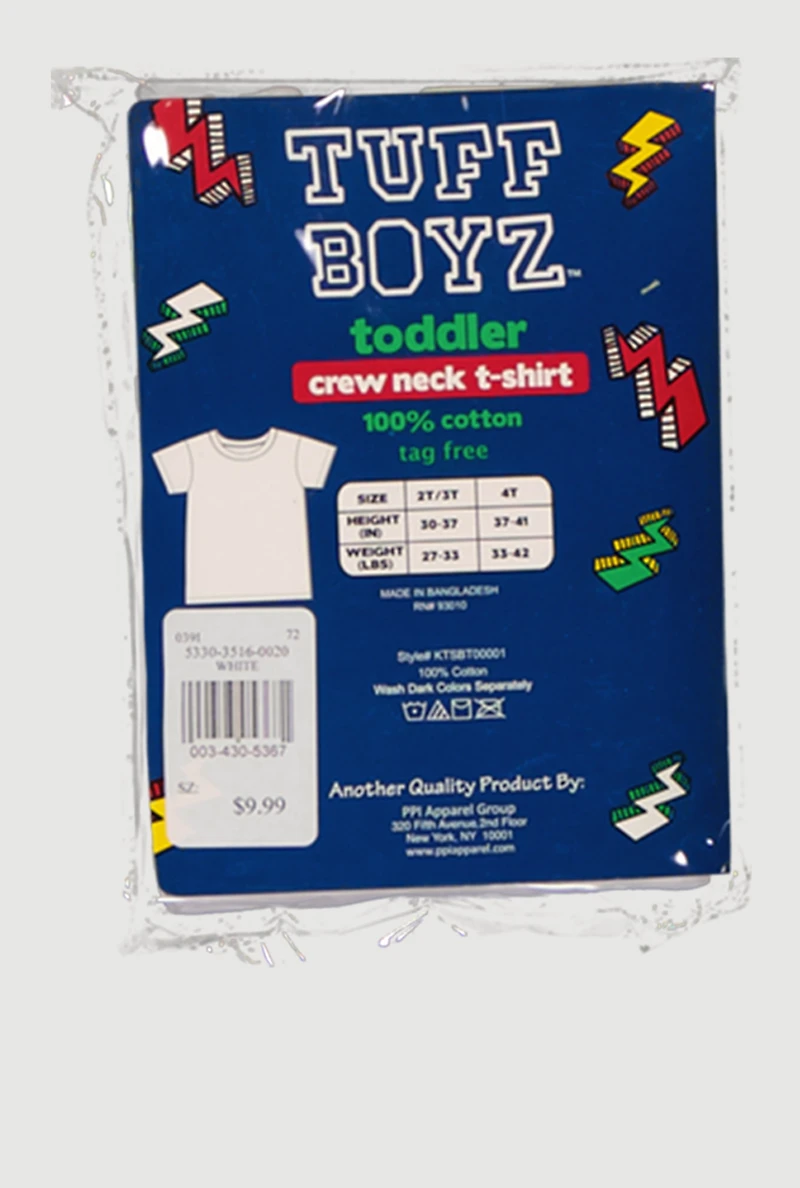 Toddler Boys Short Sleeve Crew Neck Tees 3 Pack