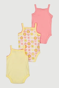 Baby Girls 0-9M Mamas Little Ray of Sunshine Bodysuits with Sunglasses