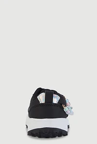 Toddler Girls Beaded Chain Detail Sneakers