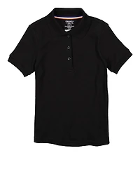 French Toast Girls 4-6x Interlock Polo Shirt