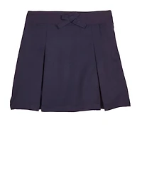 French Toast Girls 4-6x Pull On Pleated Skort, Blue,
