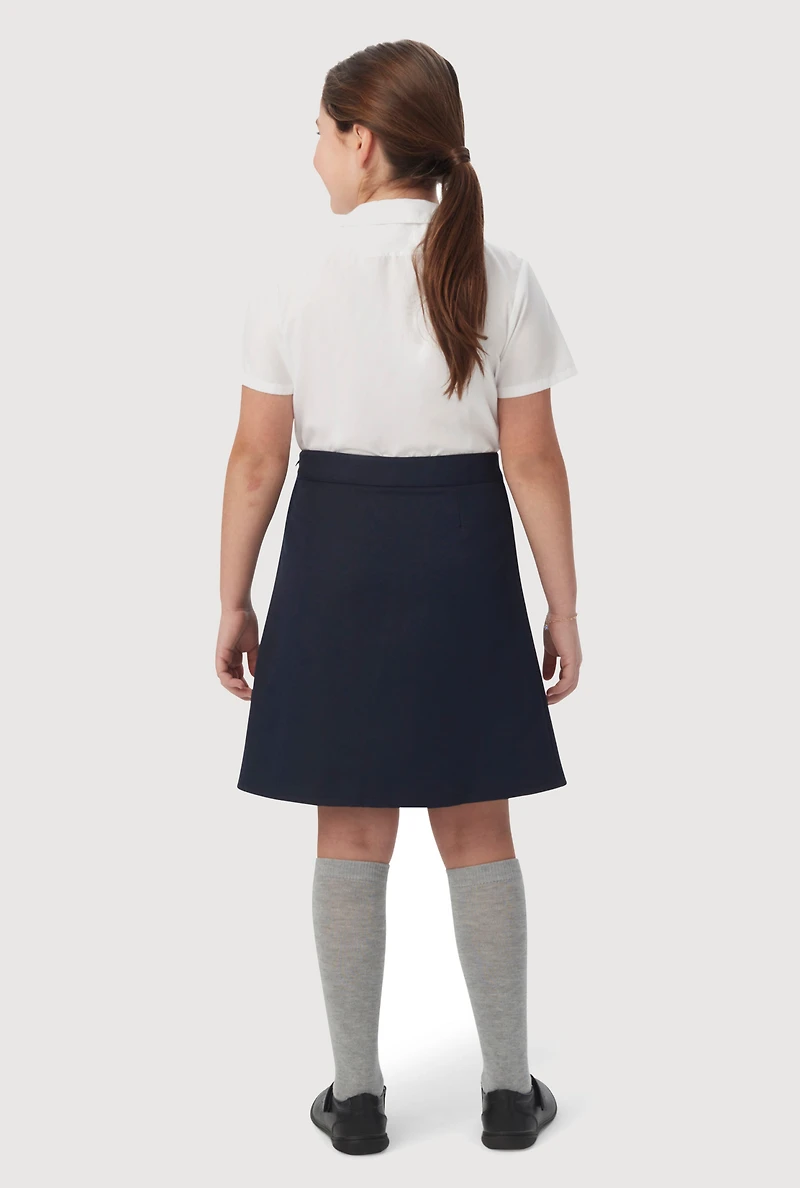 French Toast Girls 4-6x Two Tab Scooter Skirt